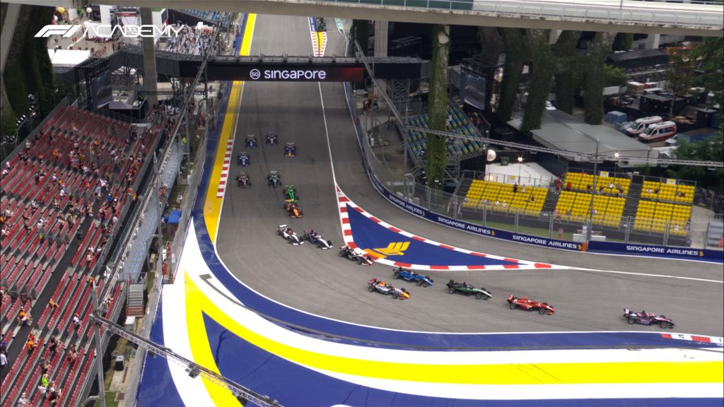 F1 Academy raced in Singapore for the first time this weekend